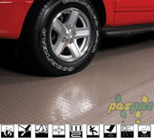 PVC Yer D��emesi Bej Paral� Desen