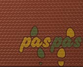 PVC Zemin Kaplama Petek Desenli Kahve