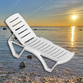Plastik �ezlong | Plastic Chaise Lounge Elite