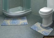  Banyo Tak�m� 3l� Shaggy 55x85