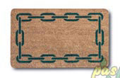 Paspas PVC Tabanl� Desenli Koko 06