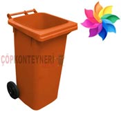 Plastik p Konteyneri 120lt Turuncu